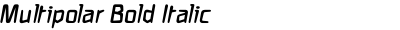 Multipolar Bold Italic